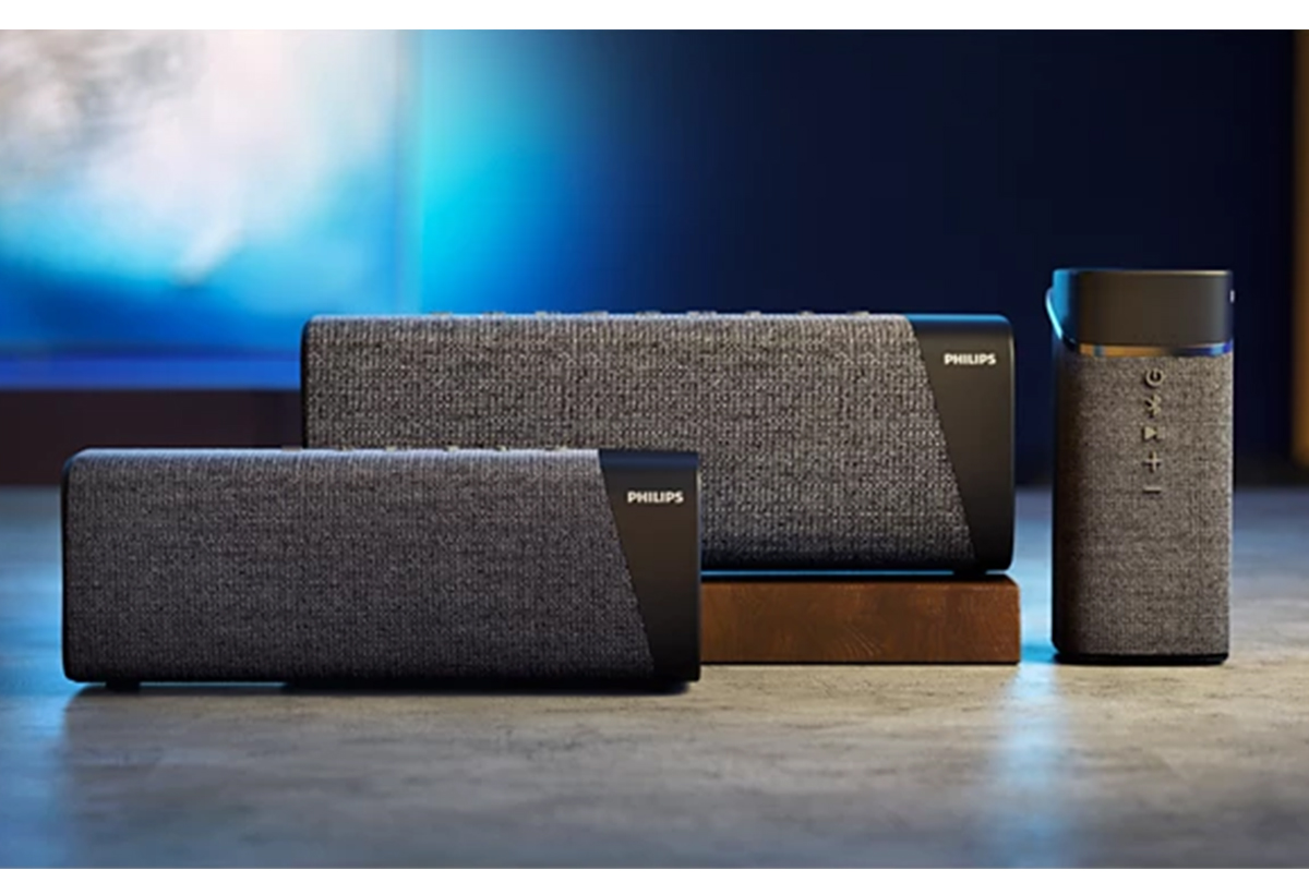 Η τηλεόραση τοποθετημένη σε έναν χώρο.